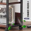 Soporte para impresora, soporte para torre de computadora de casa, estante móvil de piso para oficina, gabinete de almacenamiento de archivos
