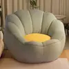 Balcón Tatami Sofá Pequeño Individual Silla de Noche para Dormitorio Sofá Puf Sofá Perezoso para Apartamento Pequeño Sillón