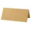 Venta transfronteriza en stock de tarjetas de asiento de boda de Amazon, tarjetas tridimensionales de papel kraft, tarjetas de nombre para escritorio de registro, venta al por mayor
