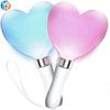 Venta al por mayor de fábrica barra luminosa en forma de corazón para concierto, barra luminosa intermitente, barra luminosa de amor, periférico, accesorios de apoyo para animar