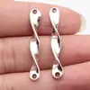 38X4,7mm 1,8g Cor Prata Antiga Acessórios DIY para Comércio Exterior Venda Quente Direto do Fabricante Conector de Tira Longa Torcida