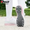 Zapatos de golf PGM para mujer degradado impermeable microfibra antideslizante tenis botón giratorio zapatos de mujer Deportes