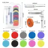 Set de Discos de Lijado de Torque para Amoladora Angular DIY para Eliminación de Óxido en Metal y Lijado de Carpintería con Bloqueo Espiral Set de Discos de Lijado de Torque