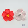 Grampo de Cabelo Flor de Freesia, Acessórios de Cabelo com Atmosfera Simulada, Estilo de Férias Sessão de Fotos na Beira-Mar, Presilha de Tiara, Estilo Boêmio