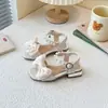Zapatos para Niñas, Sandalias de Tacón Alto para Niños, Zapatos de Cuero de Princesa, Nuevo Estilo Verano 2026, Zapatos de Moda con Suela Suave para Bebés Niñas