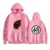 Suministro transfronterizo Sudadera con capucha casual holgada para estudiantes, con estampado de Dragon Ball Son Goku, moda casual para hombre y mujer