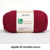 Fio de Cinco Meadas, Algodão Leite de Quatro Meadas, Cachecol de Tricô Crochê DIY Feito à Mão, Chapéu, Boneca, Algodão Penteado, Bebê