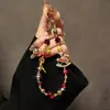 Muñeca Linda de Dibujos Animados Cadena Hecha a Mano Cordón Colgante Adorno Colgante Cordón para Teléfono Bolso con Cuentas para Cámara Colgante para Teléfono