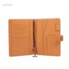 Bolsa Multi Cartões de Negócios Porta-Cartões Estojo de Couro Logotipo Embossável Fichário de Folhas Soltas Concha de Registro Papelaria de Escritório Pasta de Arquivo