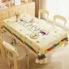 Mantel Infantil Graffiti Impermeable y a Prueba de Aceite Sin Lavado 2026 Nuevo Estilo Mantel para Mesa de Comedor con un Ambiente Lindo de Dibujos Animados Mantel para Mesa de Café