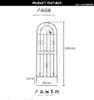 Estante de hierro forjado para flores, soporte de ratán trepador para rosas de jardín, clemátide, rosa verde, rejilla para plantas trepadoras, patio exterior