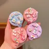 Peine Plegable Portátil Lindo con Tapa Flip-Top, Peine Masajeador Pequeño con Espejo Integrado, Peine Mini de Aire Portátil para Mujeres