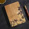 Cuaderno Tejido de Bambú Estilo Chino A5 Grueso Bloc de Notas de Negocios Creativo Tendencia Nacional Retro Corporativo Logo Personalizado