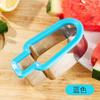 Molde para cortar sandía, bandeja creativa de frutas, forma de helado, paleta, acero inoxidable, artefacto para cortar frutas.