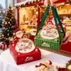 Caja de Regalo de Navidad, Caja para Pastel, Caja para Mousse, Enchufe Decorativo Festivo, Fruta de la Paz, Dulces, Empaque para Galletas, Recuerdo