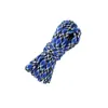 Cuerda de paracaídas trenzada de 4 mm, cuerda para tienda de campaña, cuerda de supervivencia, cuerda de color para ventilador, cuerda para exteriores, cuerda de paracaidista, 3 m