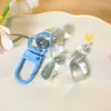 Nuevo Llavero de Perro Globo Transparente Lindo Color Gelatina Dibujos Animados Cachorro Colgante para Bolso de Mujer Adornos Hechos a Mano DIY