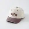 Chapéu de Bebê Verão Estilo Fino Respirável Amigo da Pele Chapéu de Sol Proteção Solar Boné de Beisebol para Meninos e Meninas