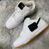Zapatillas Casuales de Caña Baja de Goma Blanca Chicle Serie Pura Original para Hombres y Mujeres
