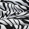 Pañuelo para la cabeza con estampado de cebra en blanco y negro de poliéster nuevo de estilo europeo y americano para exteriores, para montar a caballo, estilo hip hop, versátil, con estampado de rayas, cuadrado, al por mayor