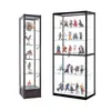 Vitrine Prateleira de Brinquedos para Presente Vitrine Transparente de Vidro Doméstica à Prova de Poeira Vitrine de Exibição de Modelo de Animação Feito à Mão