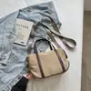 Bolso Cuadrado Pequeño Nuevo Bolso Cruzado Ligero Casual Bolso de Hombro Único Versátil Estilo Coreano Bolso con Bloques de Color Exquisitos para Mujer 2026