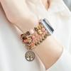 Adecuado para appIeiwatch123456789 Pulsera de Resina Cadena de Cuentas Correa de Apple Moda Universal