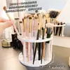 Estante Multifuncional Sencillo de Escritorio para Guardar Brochas de Maquillaje, Estante para Guardar Cosméticos, Almacenamiento de Labiales, Estante Organizador y de Almacenamiento para Tocador