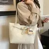 Bolso Grande Retro para Viajero Mujer 2026 Nuevo Otoño Invierno Popular Bolso Tote de Cuero Encerado Bolso de Hombro Único de Gran Capacidad