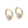 Novos Brincos Elegantes de Pérola da Moda de Alto Padrão para Mulheres, Design Versátil de Nicho, Brincos Personalizados e Brincos para Mulheres