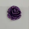 Accesorios de Flor de Rosa Tridimensional de Resina para Manualidades, Accesorios para el Cabello, Decoración de Fundas de Teléfono. Disponibles en Múltiples Colores