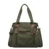 Bolso Cruzado para Mujer Gran Capacidad Tela de Alta Gama Bolso Tote Simple Bolso de Hombro Moderno Versátil para Mujer