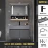 Luxo Leve Nanopedra Cuba Integrada Gabinete de Banheiro Combinação Simples Moderno Gabinete de Lavatório de Mãos Banheiro Lavatório Novo Produto