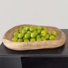 Mesa de Té de Madera Estilo Tranquilo Plato de Frutas Cesta de Frutas Retro Hogar Casa de Familia Sensación Suave Bandeja Rectangular Adornos