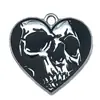 Transfronterizo 125 Goteo de aceite Fantasma de Halloween Calavera Murciélago Muerte Colgante DIY Pulsera Llavero Colgante de Joyería