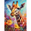 Nueva pintura de diamante 5D de jirafa, gran oferta en Amazon, pintura decorativa de diamante DIY para sala de estar y dormitorio, fabricantes al por mayor