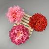 Simulação 17 cm grande peônia flor atacado adereços de dança flor de casamento parede diy material cos traje cabeça flor com flor