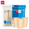 Vasos de Papel Deli Ll203 Color Natural (228ml) (Color Natural) (100 Piezas/Bolsa)