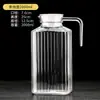 Jarra Acrílica para PC para Agua Fría, Bebidas y Jugos; Jarra de Plástico Rayada; Jarra de Agua Fría Resistente a Altas Temperaturas; Venta al por mayor del fabricante