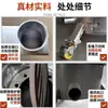 Nuevo Tipo de Estufa de Leña para Rueda de Coche Vieja Engrosada para Uso Doméstico, Quema de Madera, Estufa de Leña Móvil con Cubo de Rueda Rural, Olla Grande para Exteriores
