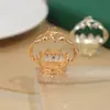 Accesorios para Pasador de Pelo Antiguo Chino DIY Accesorios para Pasador de Aleación Pabellón Hueco Accesorios para el Cabello de la Dinastía Han Fabricante de Colgantes Venta al por Mayor