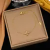 [Colar + Pulseira + Brincos] Design de Nicho Personalizado Europeu e Americano Transfronteiriço Estilo Frio Conjunto de Joias de Aço Titânio Atacado