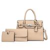 Bolso de Mano Grande Versátil Elegante para Mujer 2026, Moderno y Sencillo, con Acabado de Alta Gama, Bolso Tote para Hombro y Cruzado, Juego de Tres Piezas