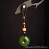 Hebilla de Seguridad de Jade de Alta Gama, Colgante Llavero de Coche, Colgante de Alta Gama, Accesorios de Motocicleta para Pareja de Hombres y Mujeres