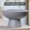 Estilo Chinês Junho neve bambu cálamo bola vaso de cerâmica para flores paisagem sala de estar área de trabalho retro Zen Jianshan utensílios para arranjos florais