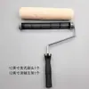 Rodillo Shuaining Textura Piel de Cordero Pequeño Piel de Naranja Punto Naranja-Blanco Brillo Cáscara de Huevo Pintura de Látex Cerdas Medias 12 pulgadas Herramientas de Pintura Artística