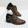 Sapatos Masculinos Transfronteiriços Tamanho Grande Novos Sapatos Casuais de Couro Moda Sapatos de Couro de Salto Alto Aumento de Altura Externa Masculina Sapatos Sociais de Negócios Sapatos de Casamento