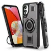Funda de teléfono con soporte 360 para Samsung S25Ultra A55 con anillo de silicona integrado S24 Funda de teléfono magnética anticaídas