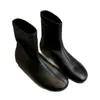 Botas de piel de oveja con plataforma interior para mujer, nueva colección otoño/invierno 2026, botas elásticas retro, botas ajustadas, botas altas de equitación, botas largas