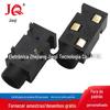 3.5 fone de ouvido base feminina PJ-320A fósforo cobre terminal plug-in 90 graus 4 seção fone de ouvido soquete pj-320d fone de ouvido base